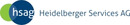 Logo hsag Heidelberger Services AG in Gera